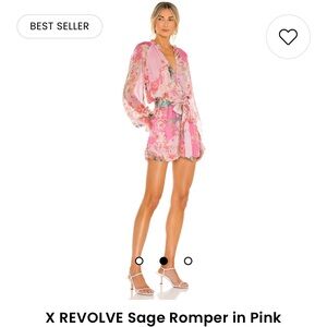 HEMANT AND NANDITA Sage Romper Size S